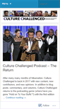 Mobile Screenshot of culturechallenged.com